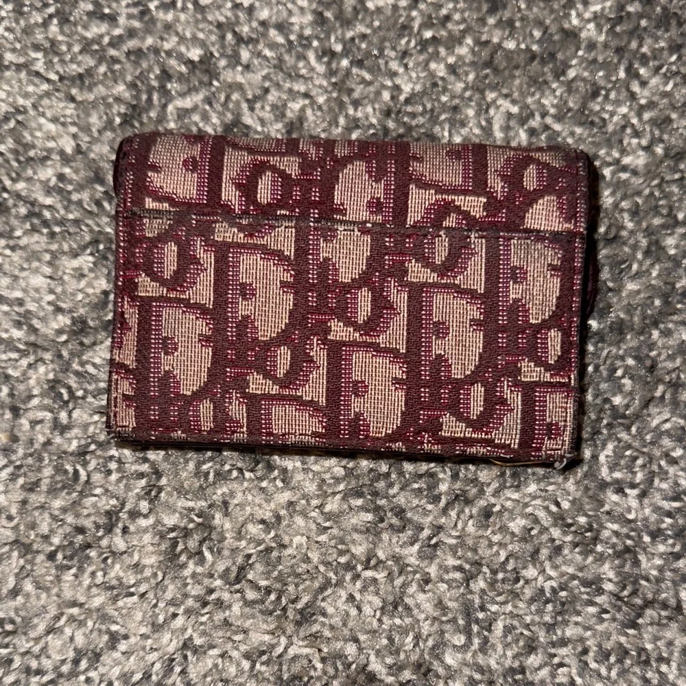 Dior Oblique Saddle Card Holder